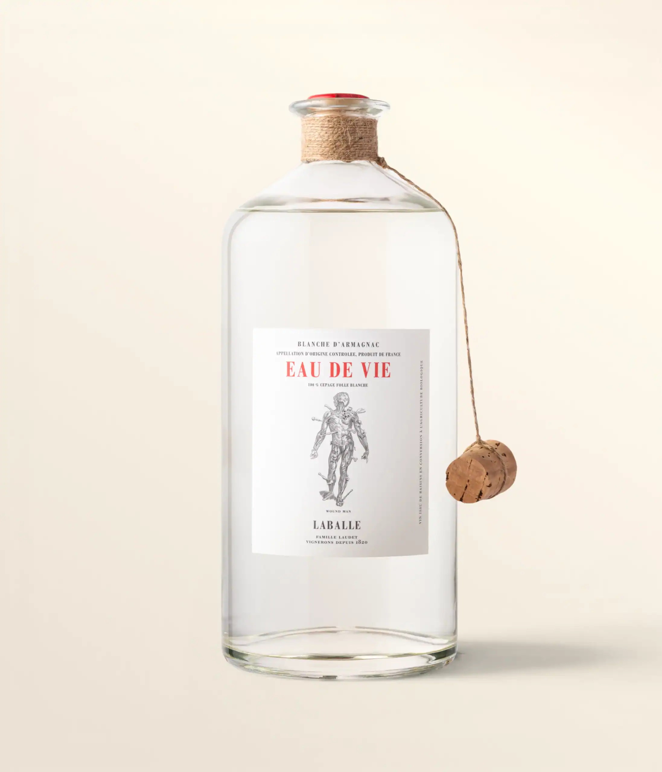 BLANCHE D'ARMAGNAC Eau de vie 3L bio